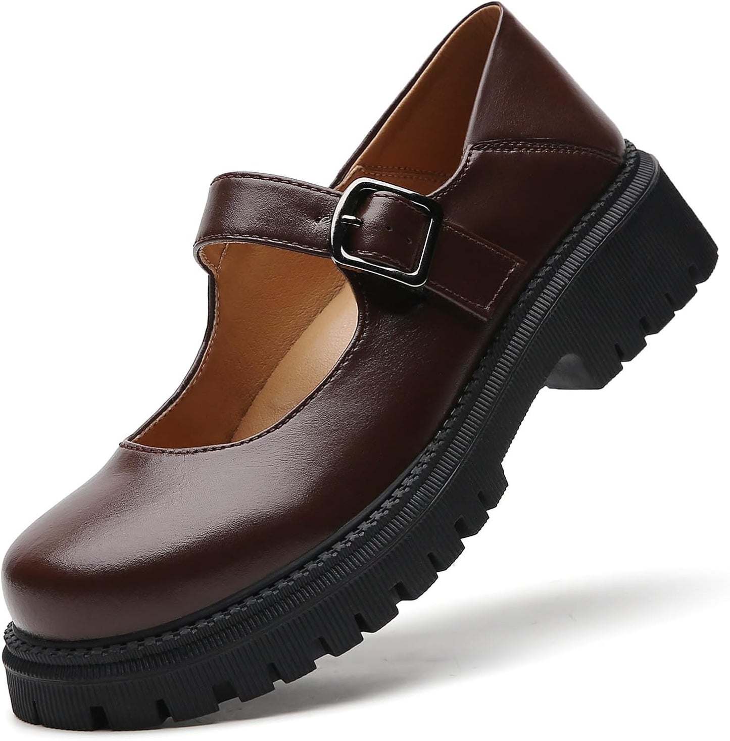 XMM Mary Jane Shoes Platform Chunky for Women - Stylish Comfort