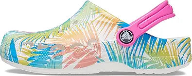 Crocs Unisex-Child Baya Graphic Tie-Dye Clogs for Kids