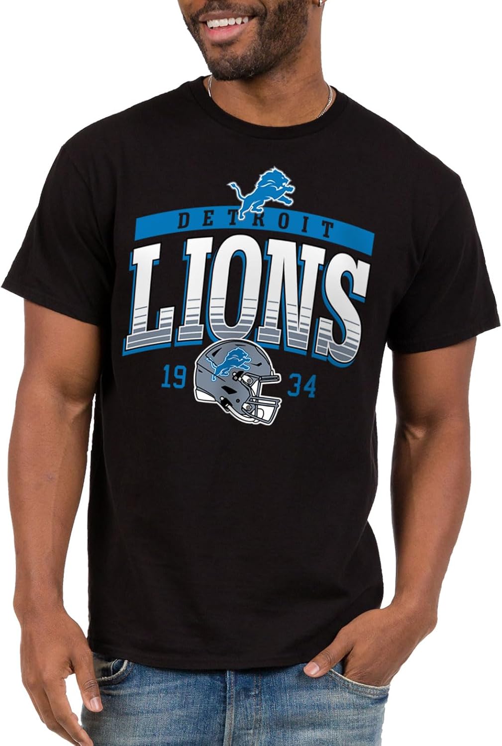 Junk Food Men's NFL Mighty Officially Licensed Fan T-Shirt