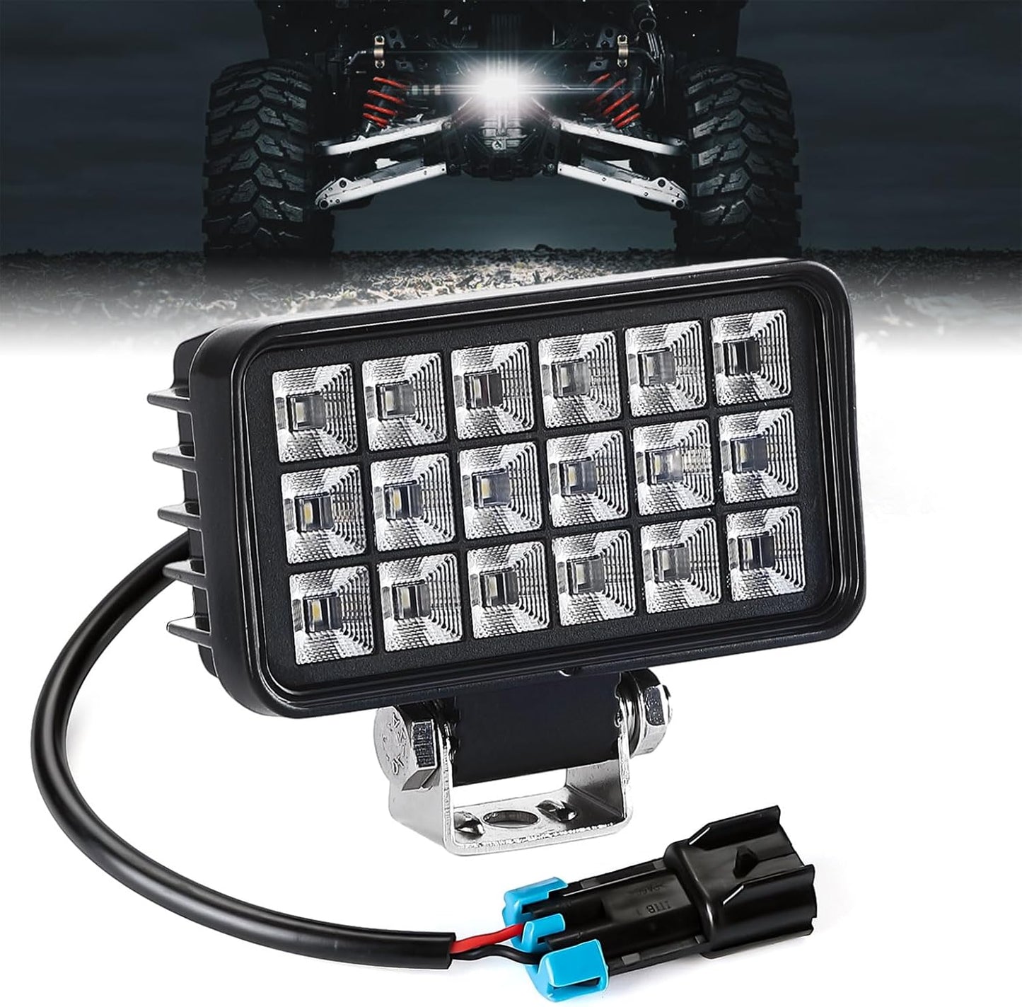 KEMIMOTO Upgraded Backup Light for Polaris Ranger XP 1000