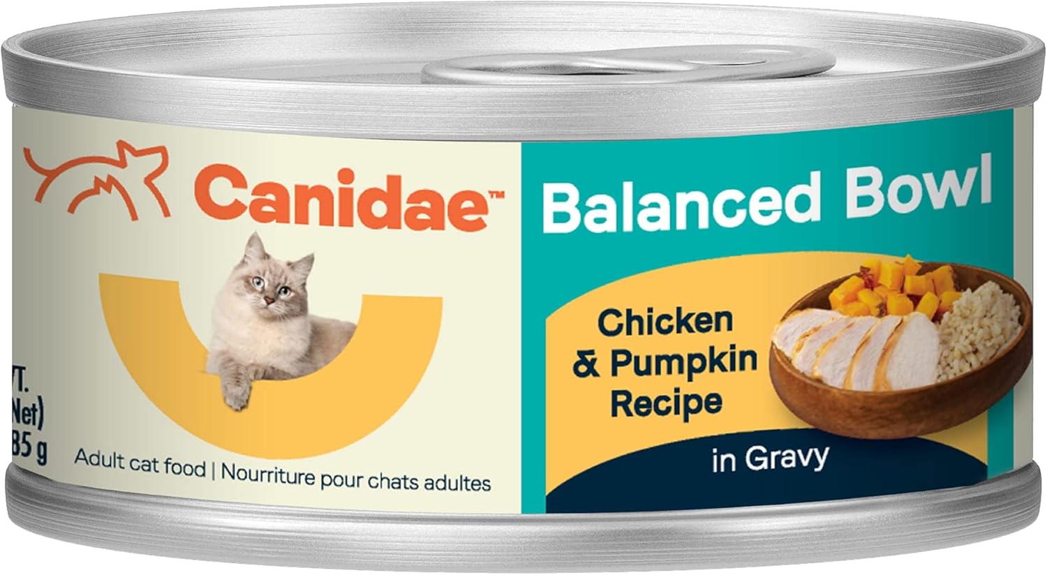 Canidae Balanced Bowl Wet Cat Food with Chicken & Pumpkin Recipe