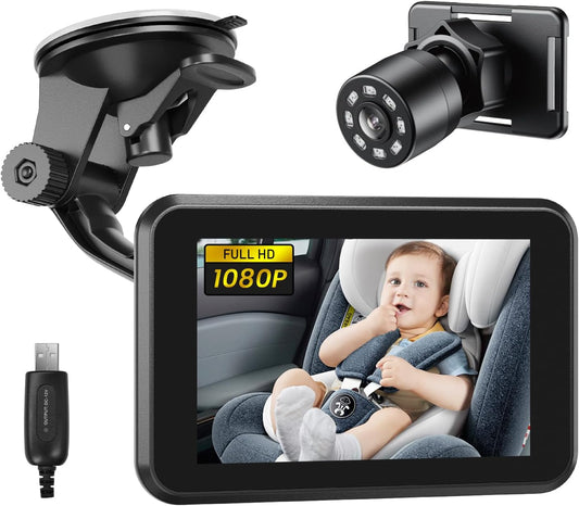 Itomoro Baby Car Camera: HD Night Vision & Easy Installation