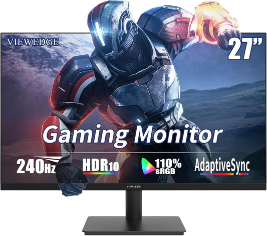 Viewedge 27 inch Gaming Monitor with 240 Hz Refresh Rate