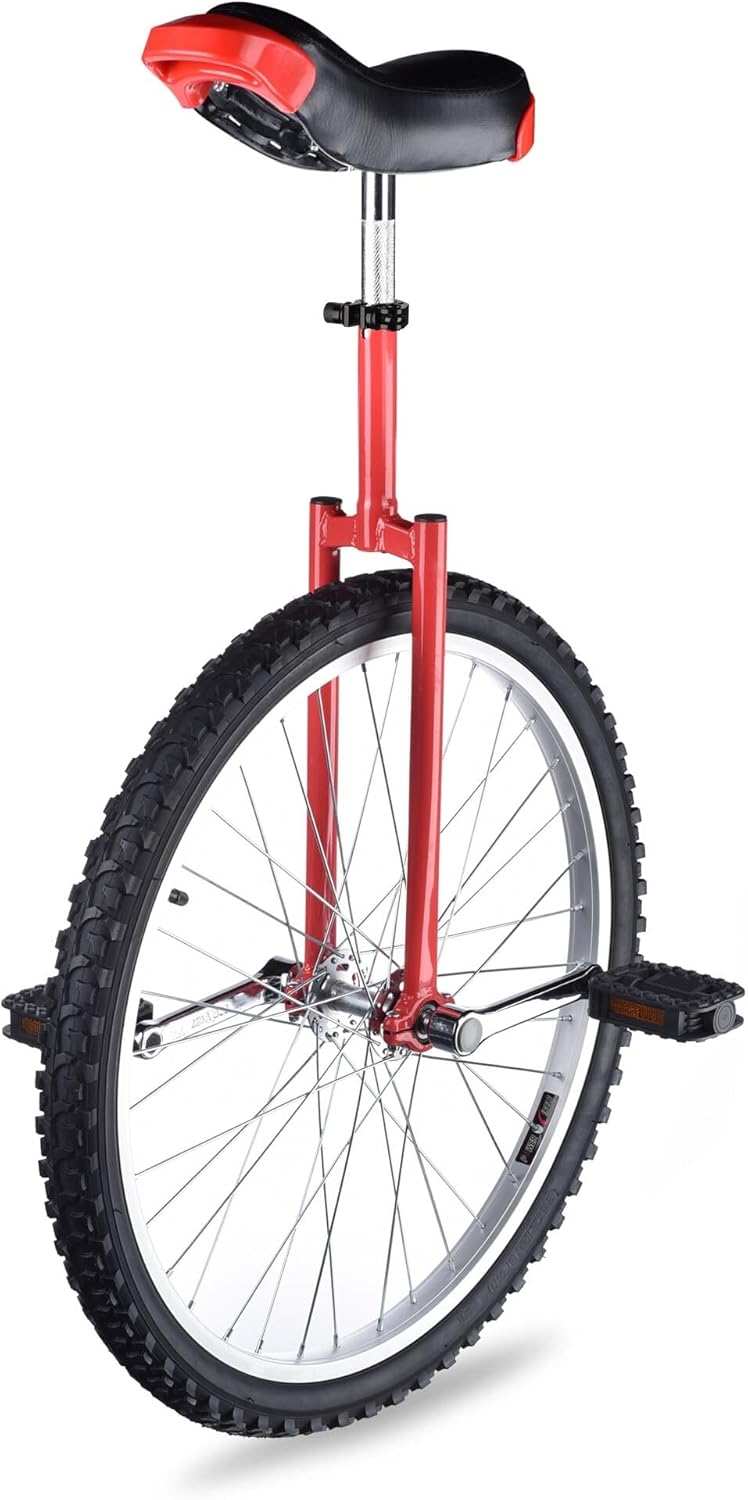 AW 24 Inch Wheel Unicycle for Adults and Kids Fitness Exercise