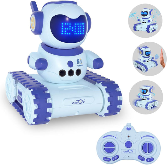 Carox: Interactive Robot Alarm Clock & Car - Fun Learning & Wake-Up