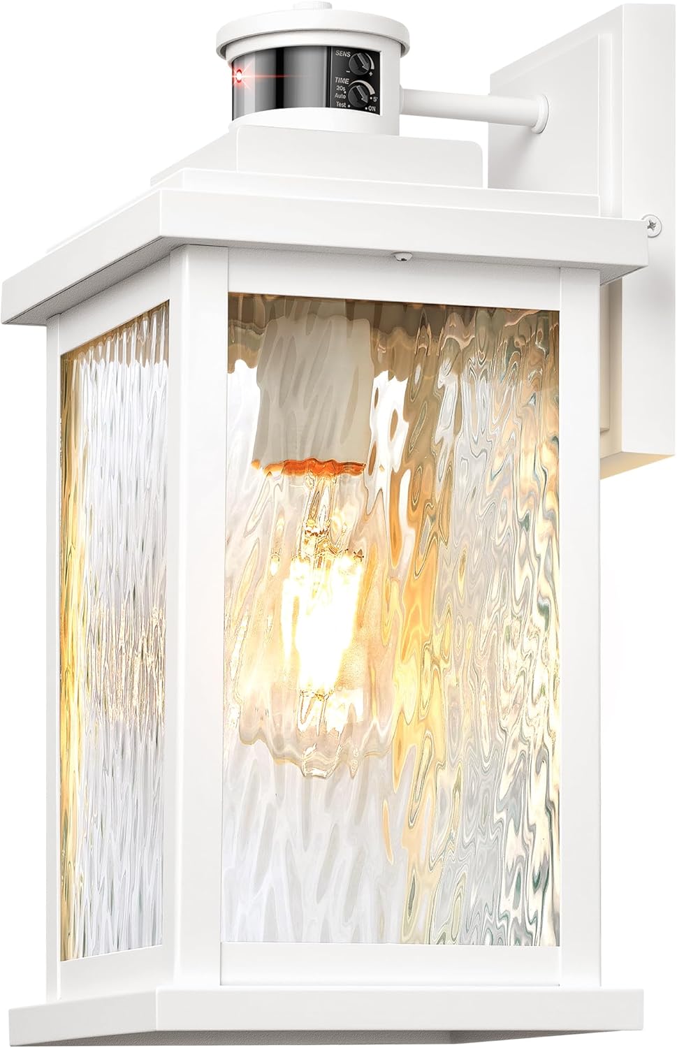 VIANIS Large Adjustable Motion Sensor Porch Lights for Outdoors