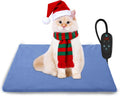Pet Heating Pad Temperature Adjustable with Timer - Safe Waterproof