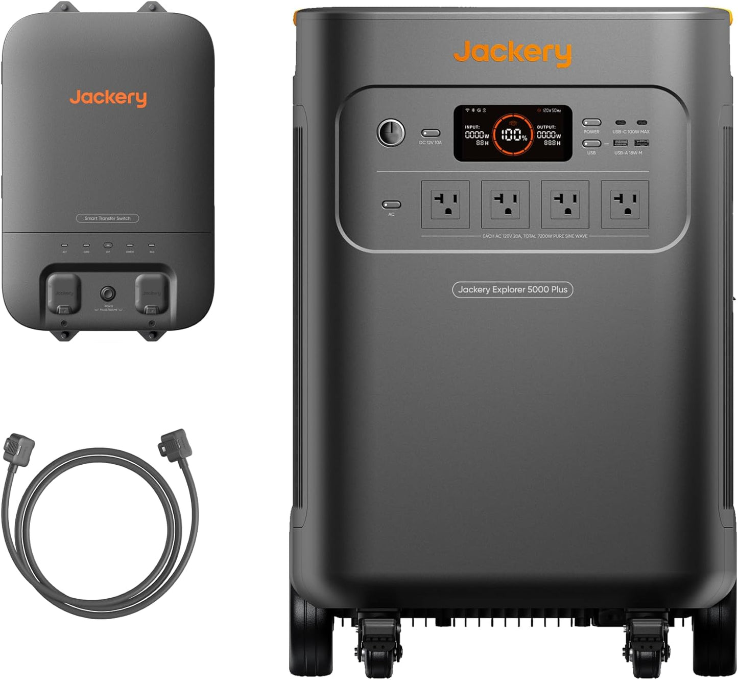 Jackery Solar Generator 5000 Plus: Whole-Home Backup Solution