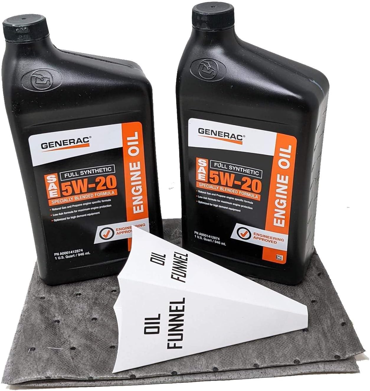 Generac A0001412874 5W20 Full Synthetic Engine Oil Quart Review