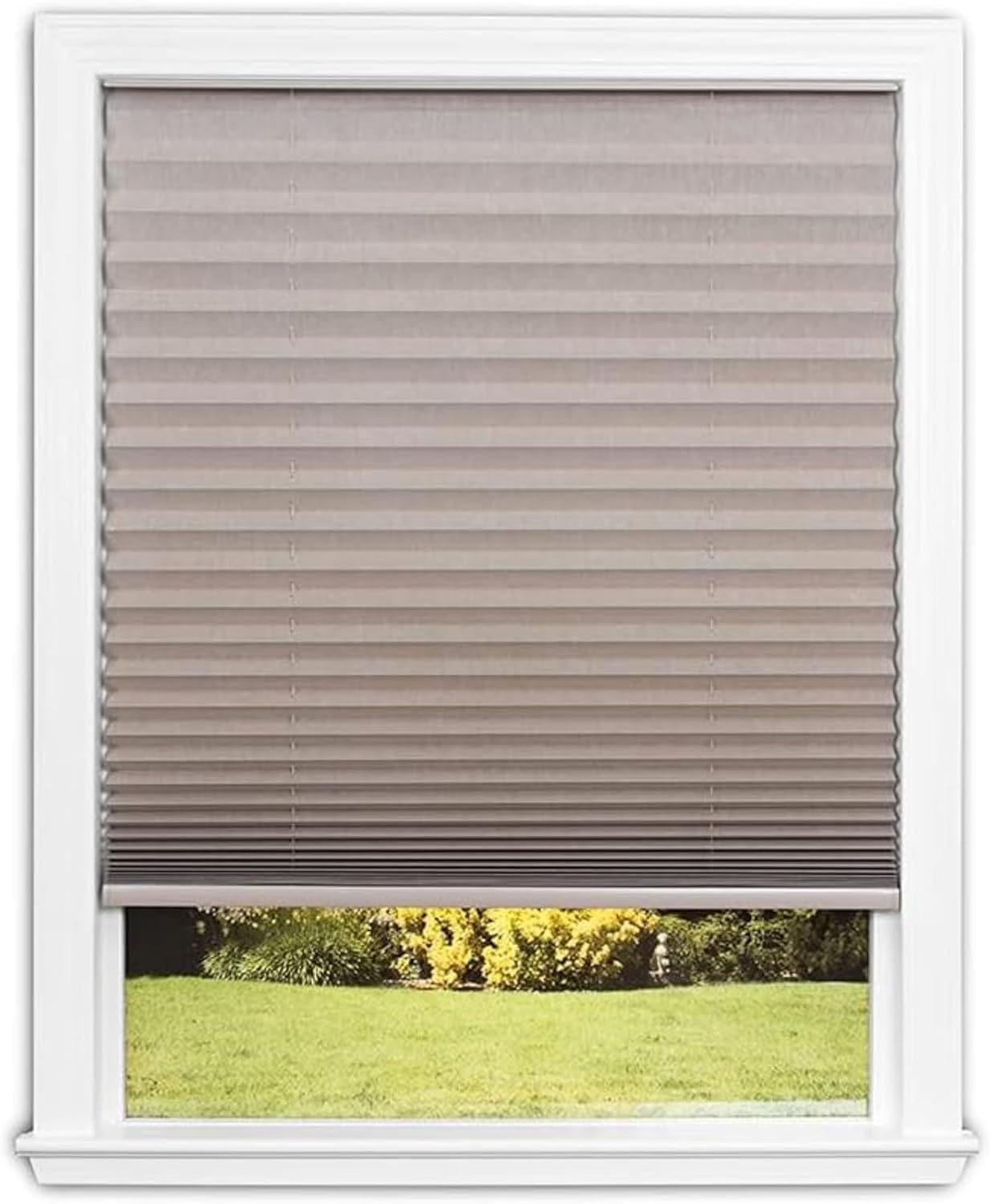 Redi Shade No Tools Easy Lift Cordless Pleated Shade 36 in