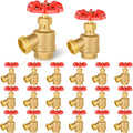 HeSun 20-Pack Brass Bent Nose Valve for Garden and More
