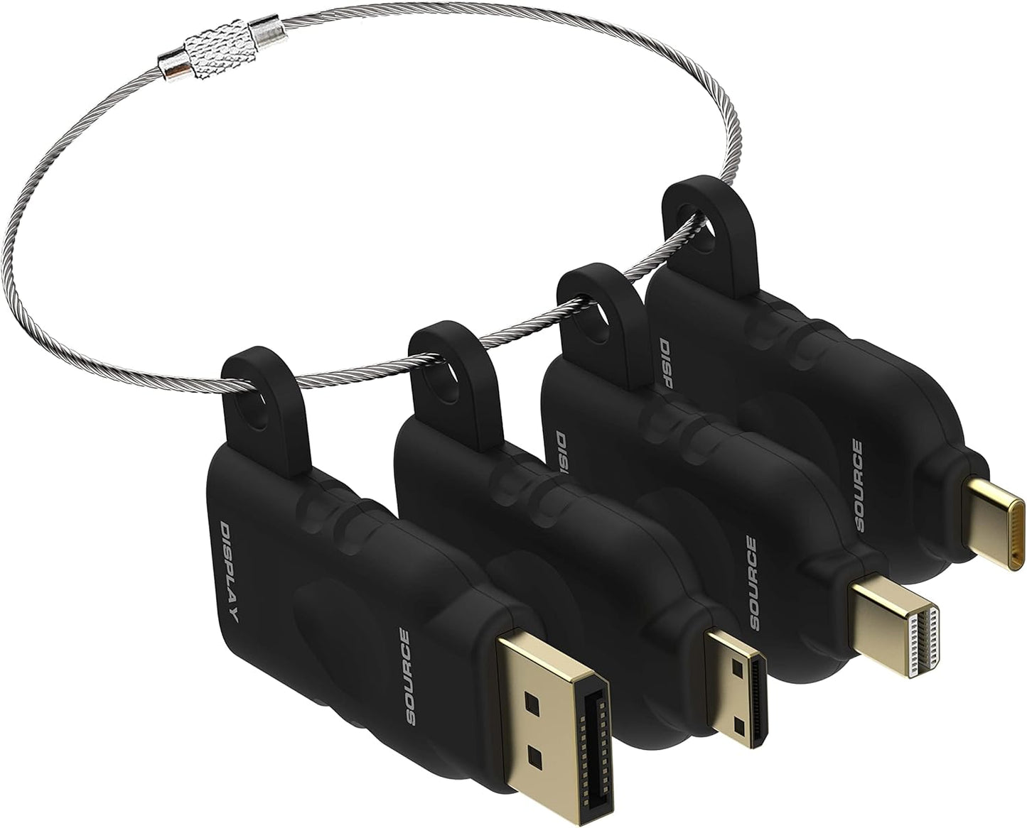 4K Universal HDMI Adapter Ring Kit for Seamless Video Conversion