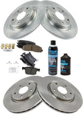 Front and Rear Brake Pad and Rotor Kit for 2017-2021 Chrysler Pacifica