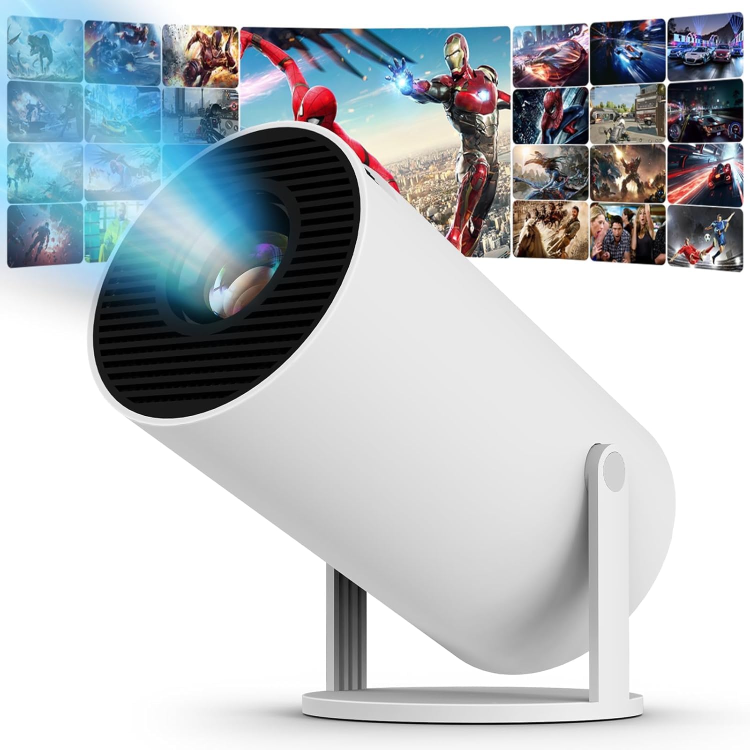 FECLYDET Mini Projector - Portable 8K Home Theater Experience