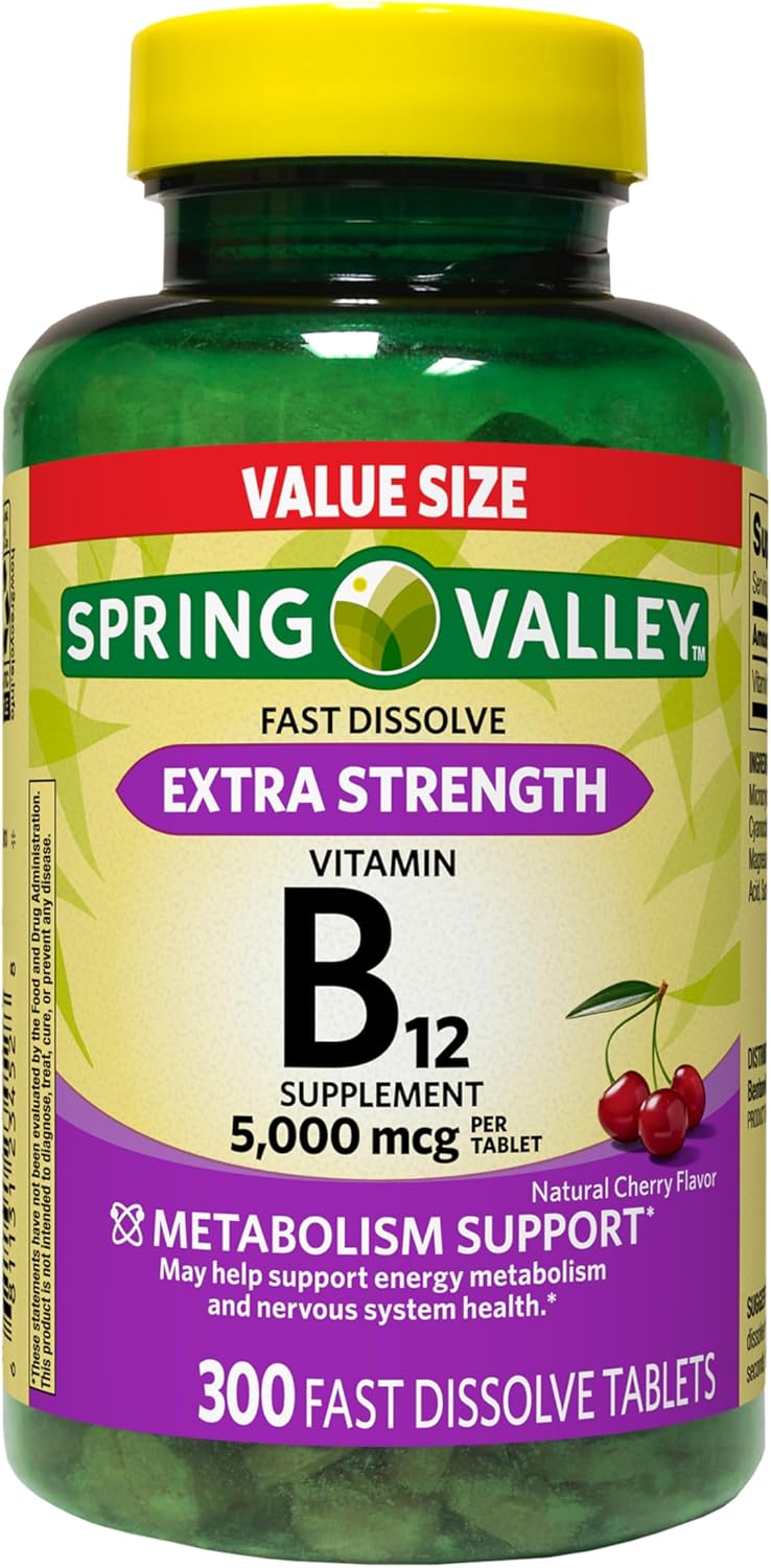 5000 Mcg Cherry B12 Tabs | Maker Explorador