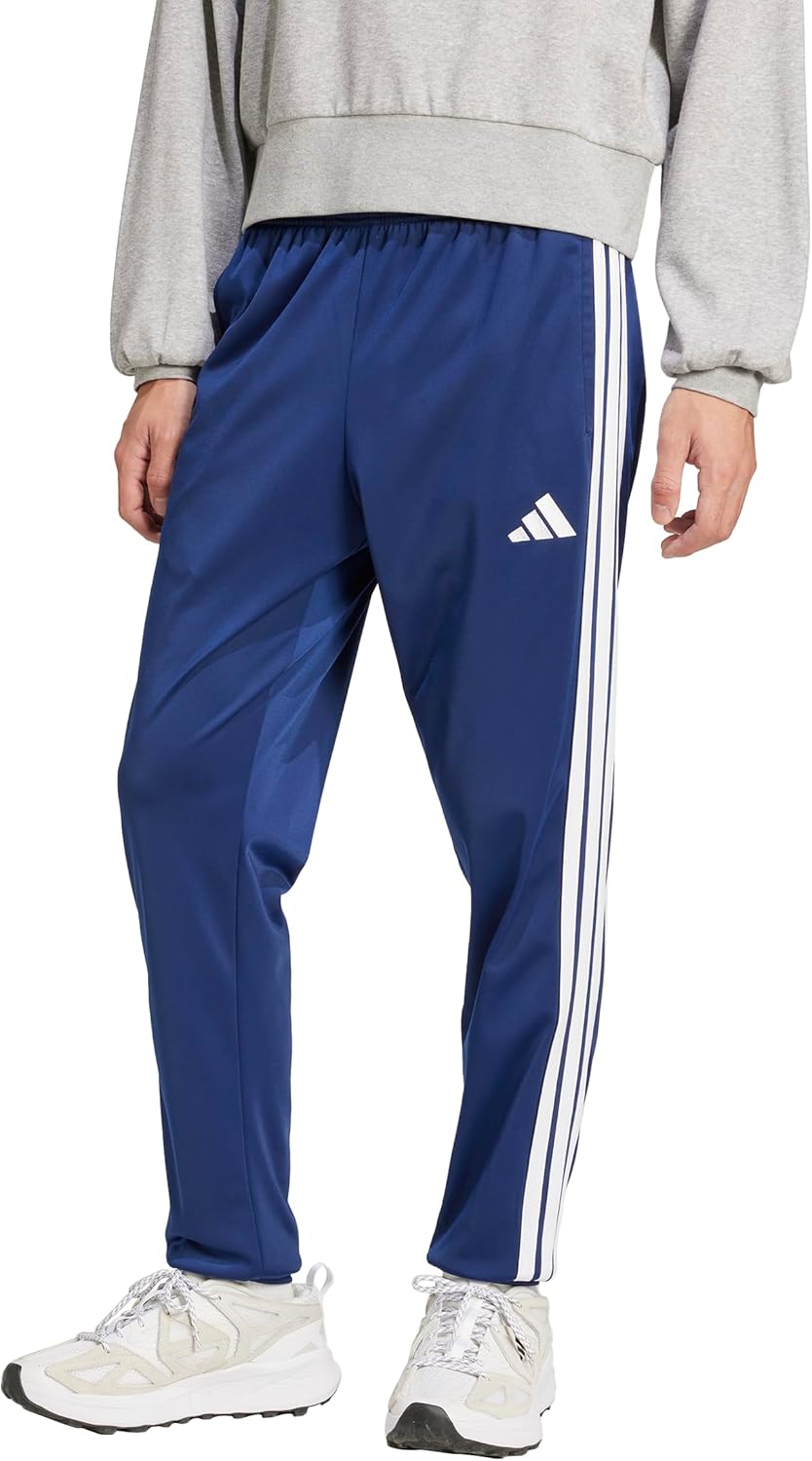 adidas Men's 3-Stripes Tapered Track Pants for Ultimate Comfort