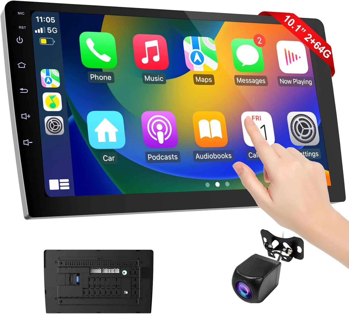 10.1 inch Wireless CarPlay & Android Auto Multimedia Player