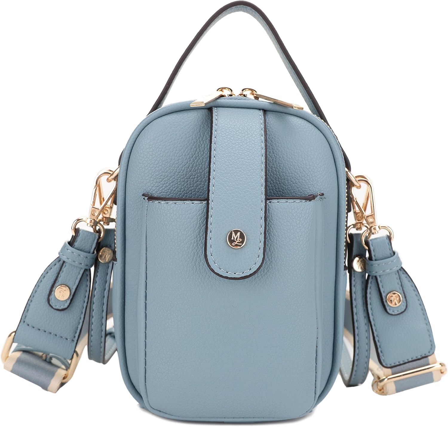 Mali+Lili Gail Vegan Leather Crossbody Bag for Everyday Use