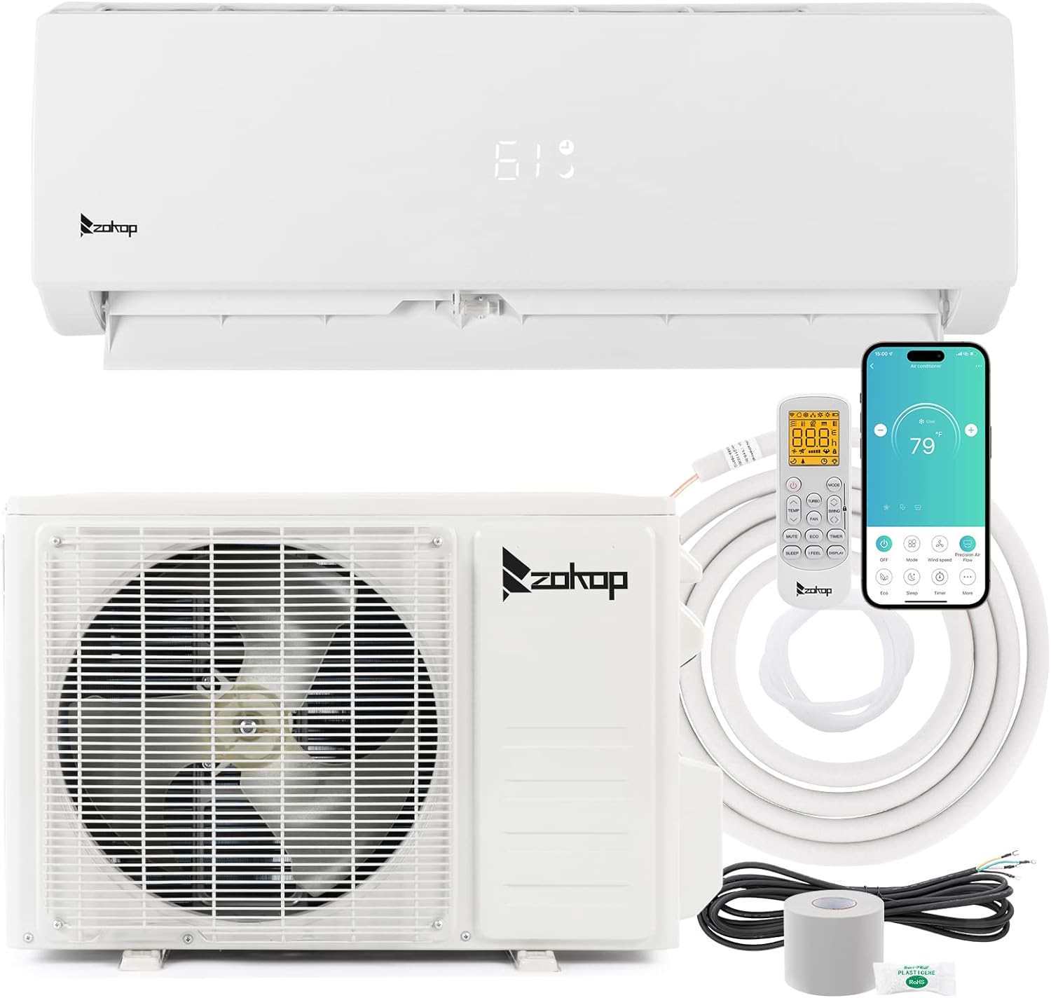 Efficient 18,000 BTU Inverter AC by Winado