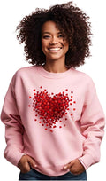 Love Heart Sweatshirt - Cozy Valentine's Day Style!