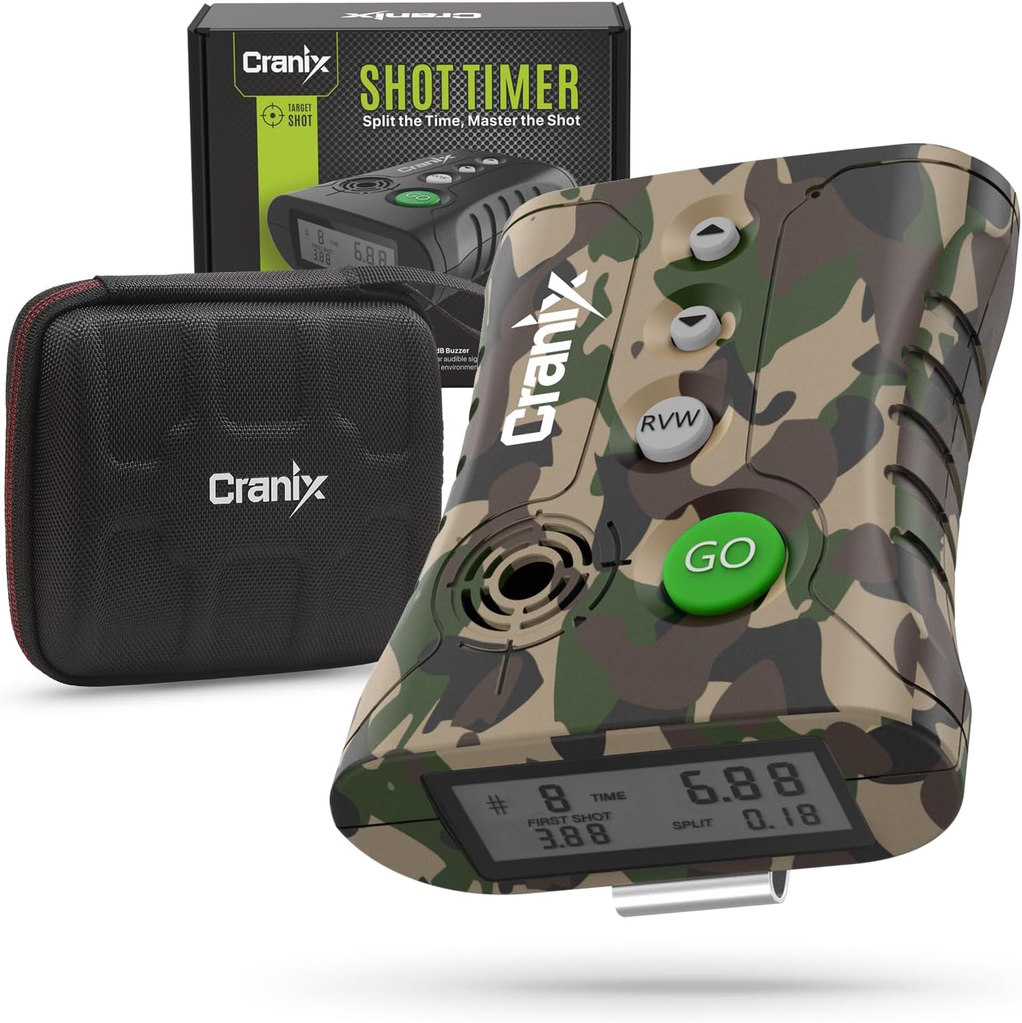 Professional Shot Timer for Tactical Training with Loud Buzzer
