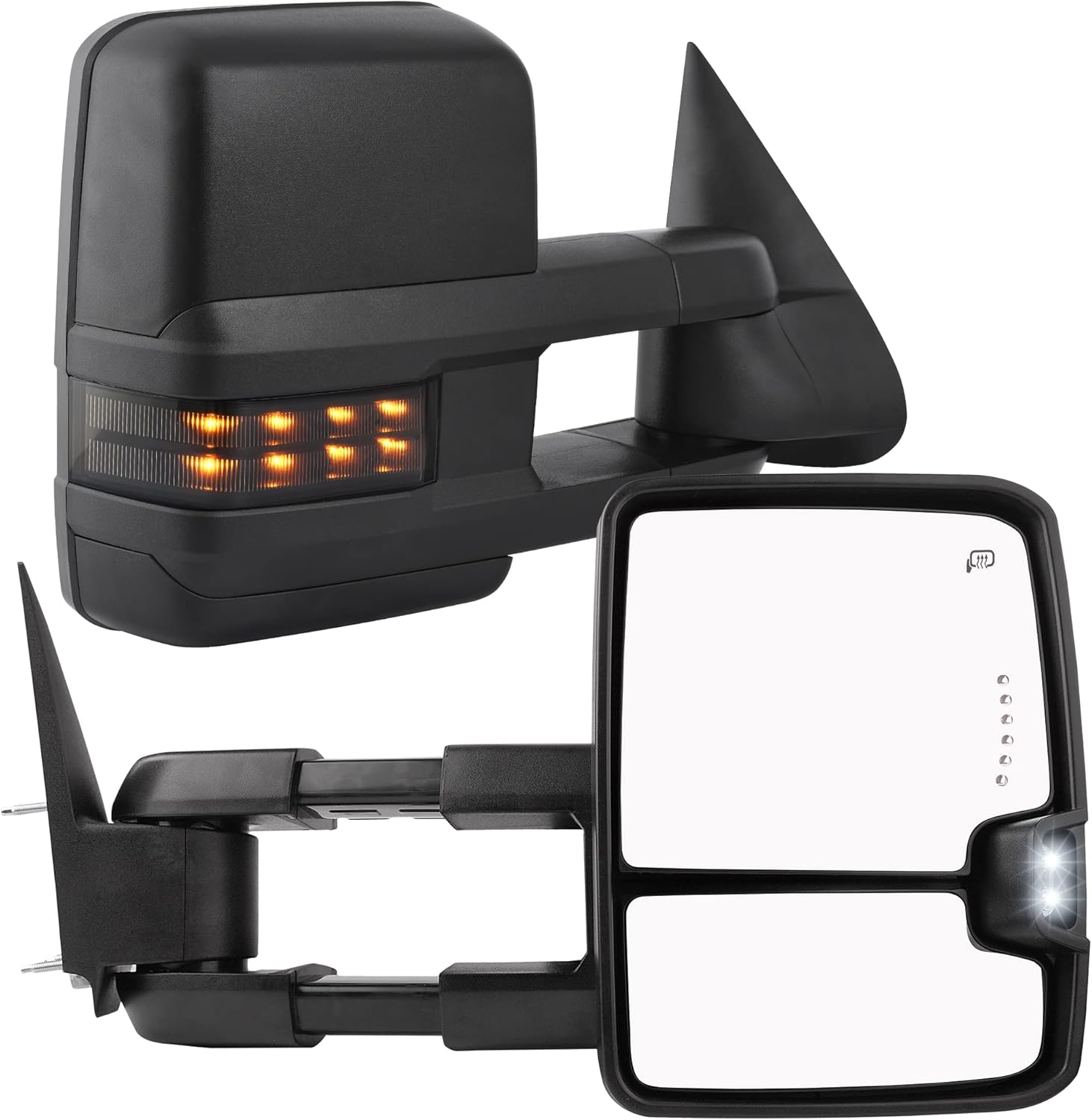 YITAMOTOR Towing Mirrors for Chevy Silverado and GMC Sierra