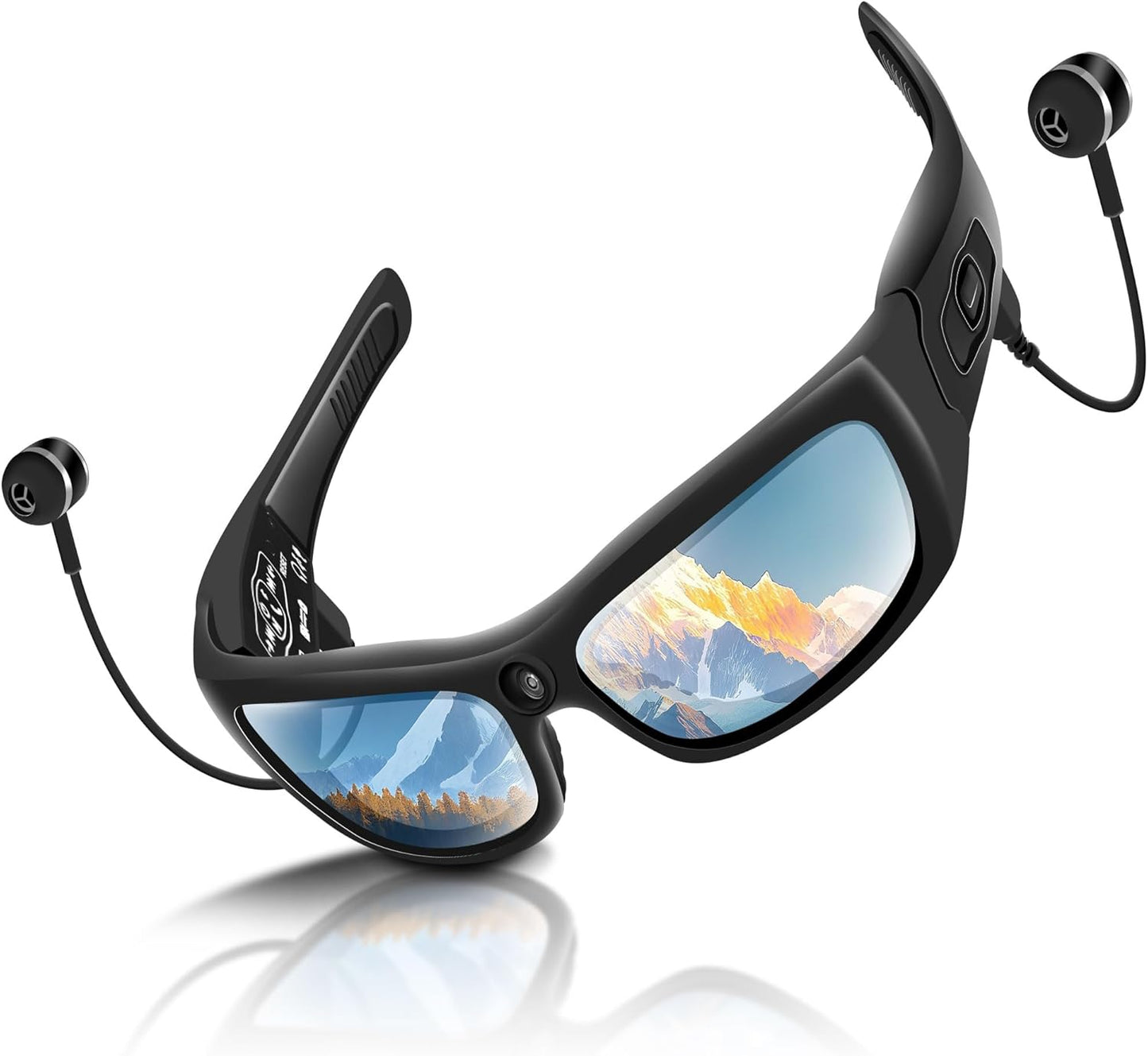 Camera Glasses with Bluetooth for 1080P Action Video Recording