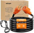 30 Amp 15FT Generator Extension Cord 125/250V - Heavy Duty 10 Gauge