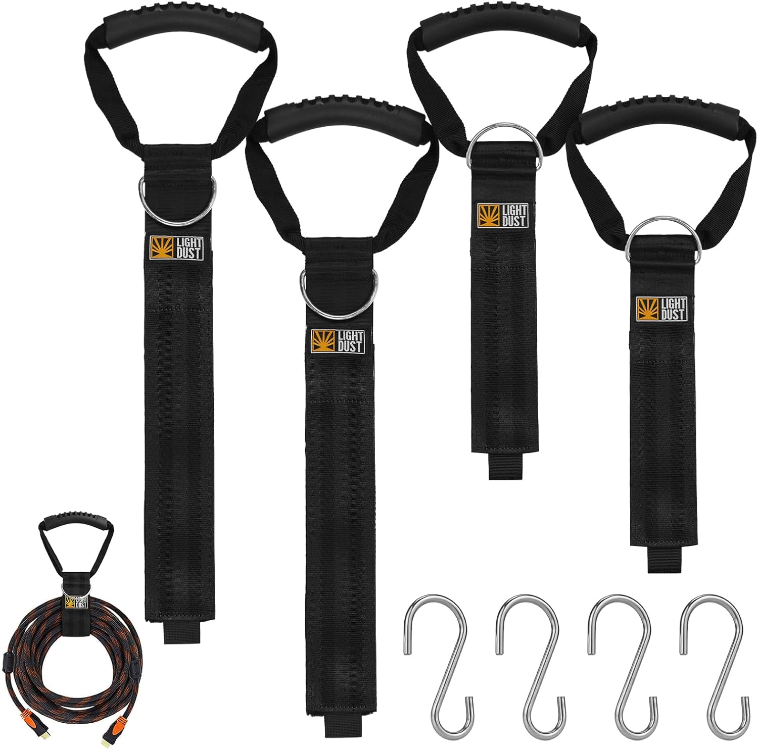 Heavy Duty Hanging Cord Holder Set - Organize with Ease!