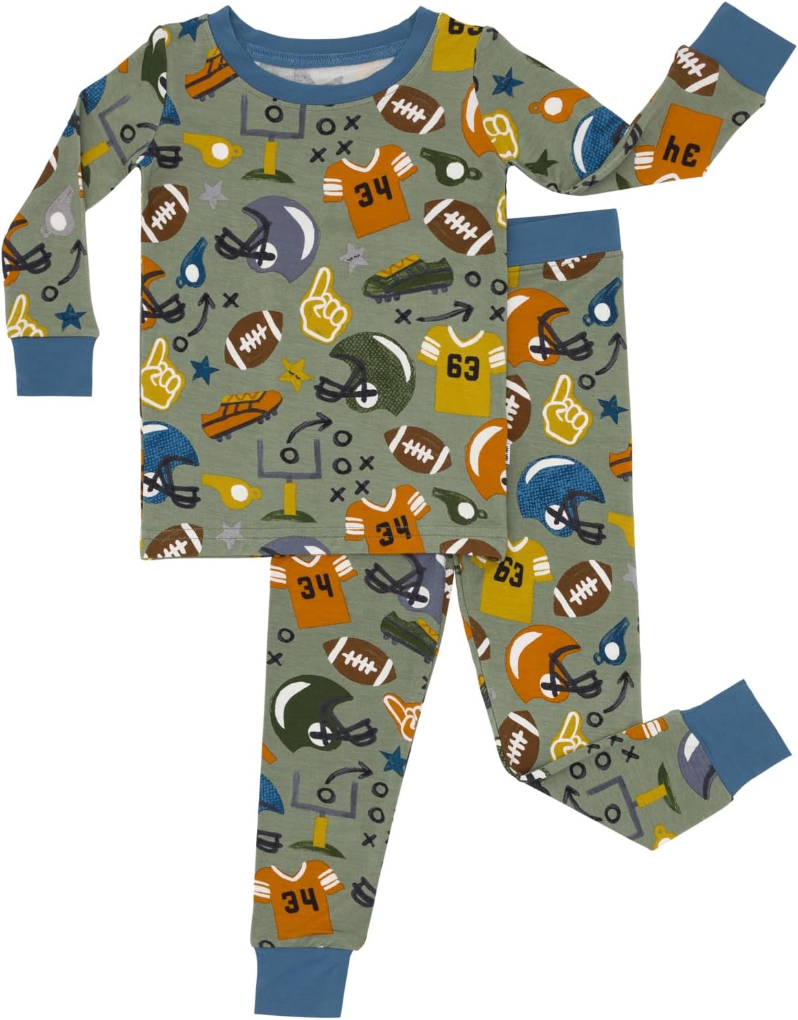 Little Sleepies Two-Piece Pajama Set for Kids: Soft Comfort