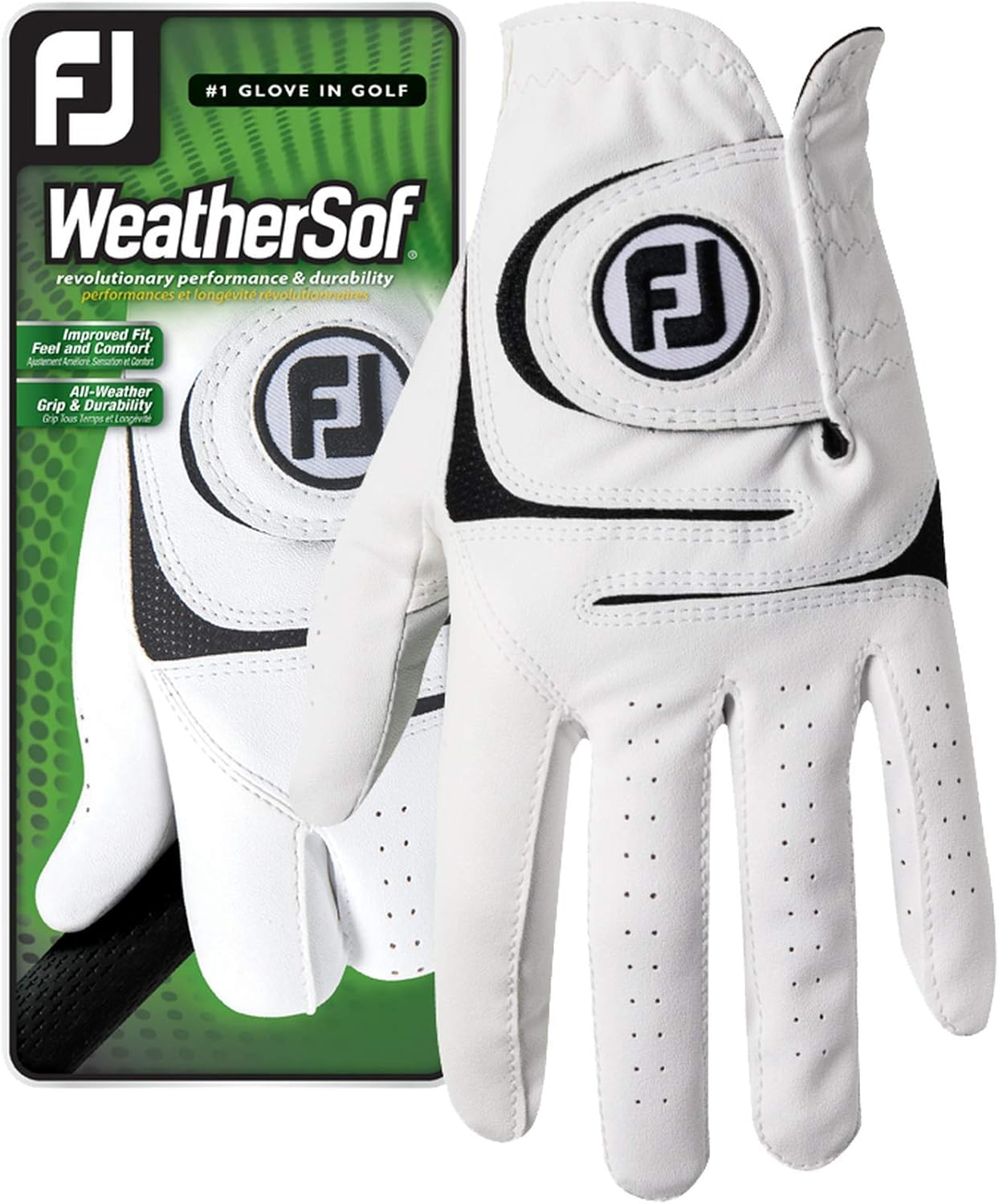 FootJoy Men's WeatherSof Golf Glove - All-Weather Performance