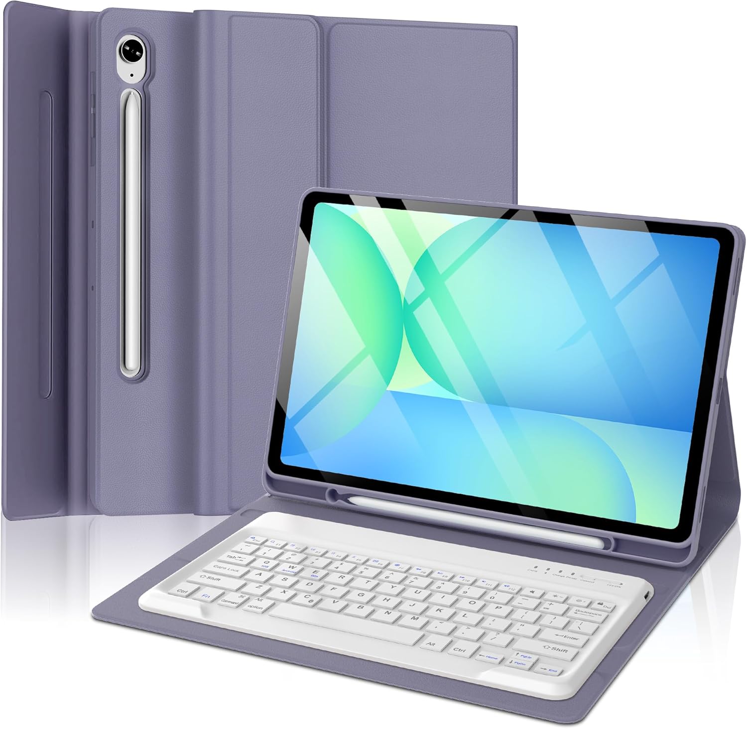 Keyboard Case for Samsung Galaxy Tab S10 FE Plus 13.1 Inch
