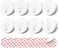 SITERLINK Smoke Detectors Photoelectric 8-Pack - Fast, Reliable Alerts
