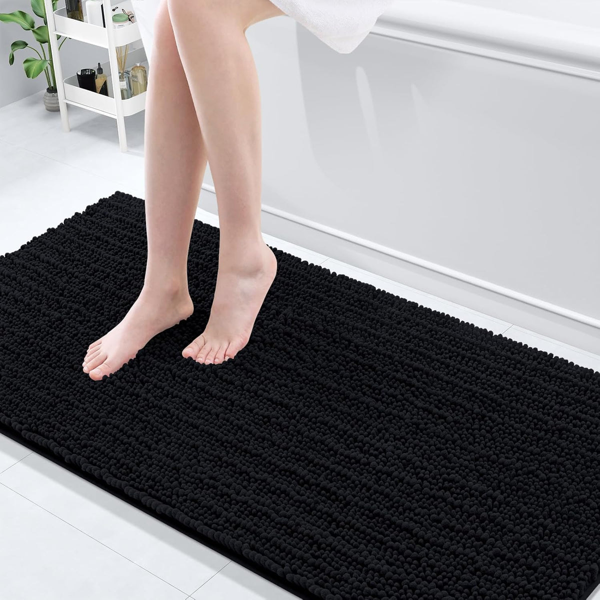 Arotive Luxury Chenille Bathroom Rug Mat for Ultimate Comfort