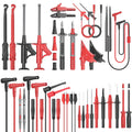 Multimeter Test Leads Kit 33PCS - Flexible Silicone Probes for DIY