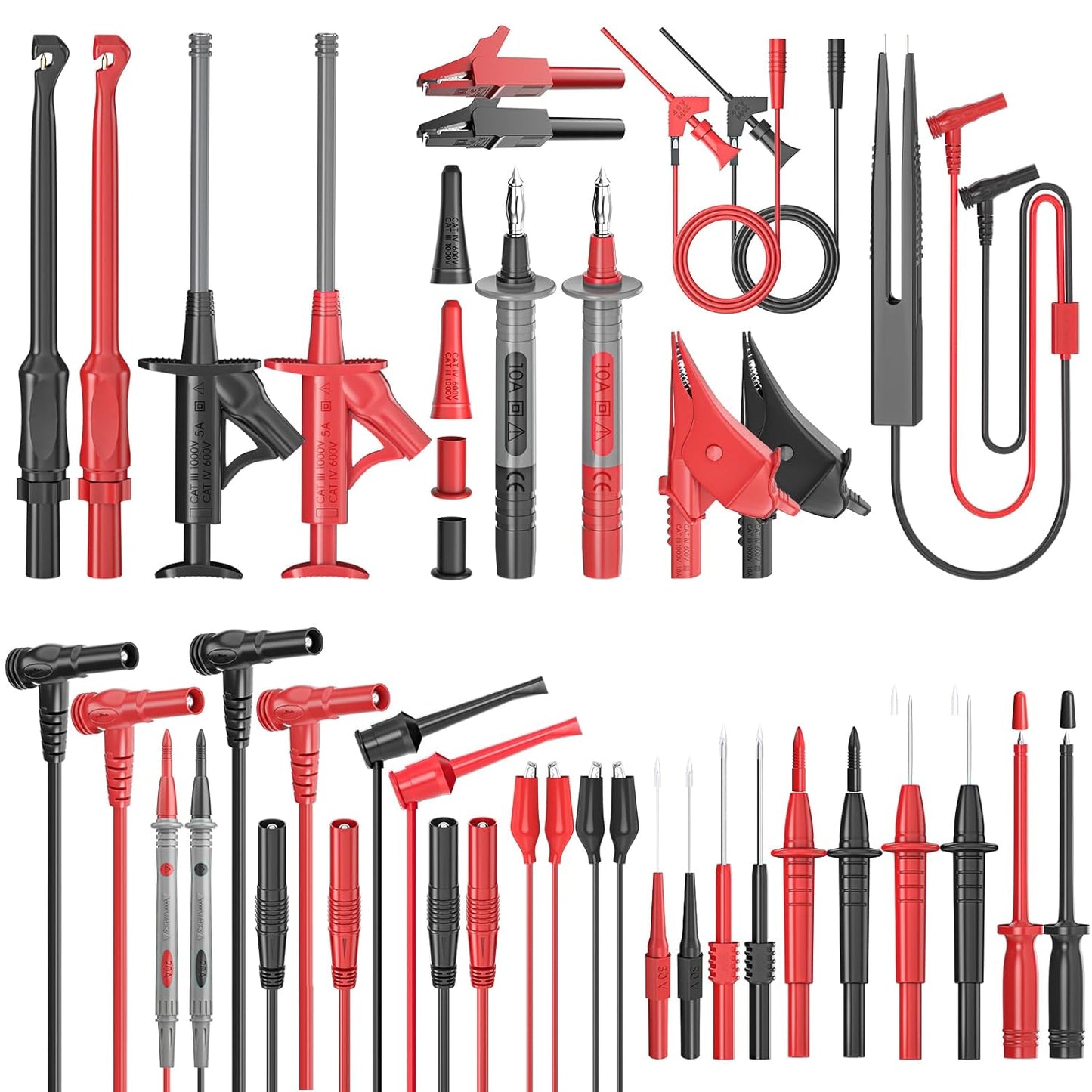 Goupchn Silicone Multimeter Test Leads Kit for Versatile Testing