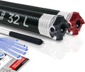 Pair of 2ft Garage Door Torsion Springs Set - Durable Replacement Kit