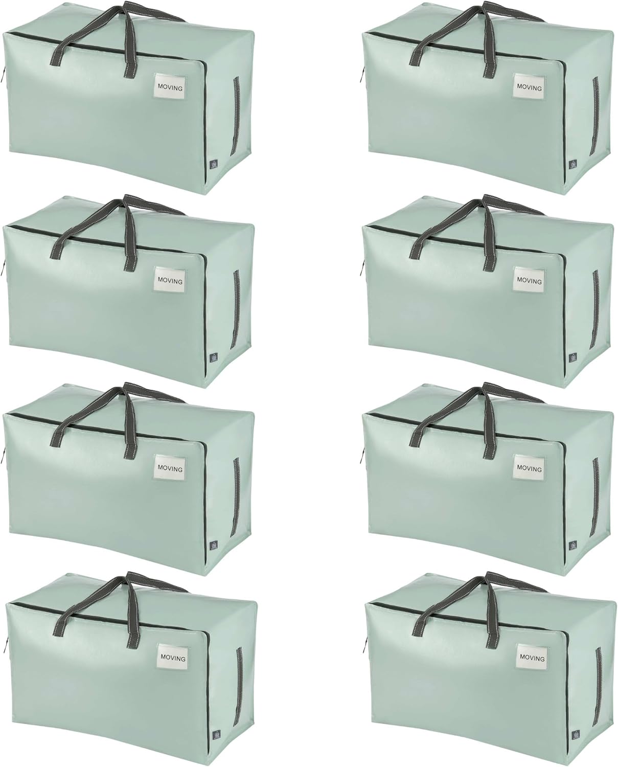 VENO 8 Pack Heavy Duty Moving and Storage Bags for Easy Packing