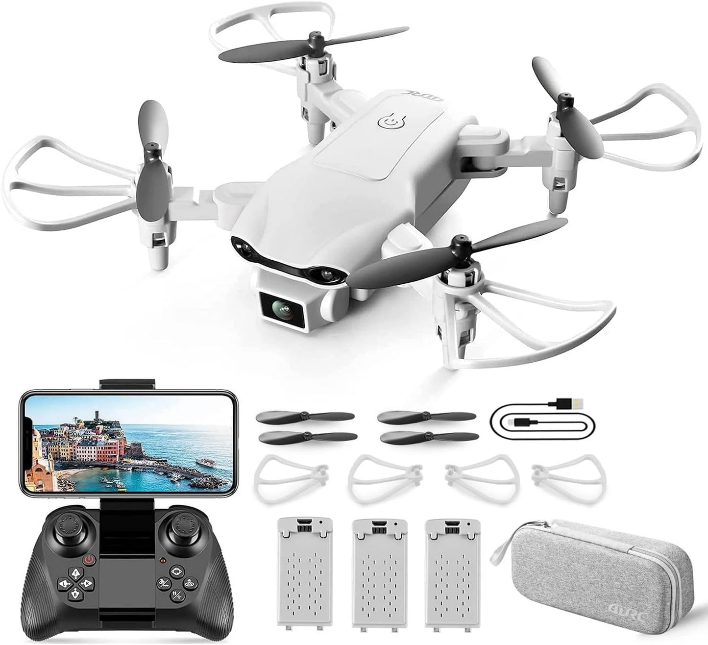DRONEEYE 1080P FPV Mini Drone - Captivating Aerial Fun