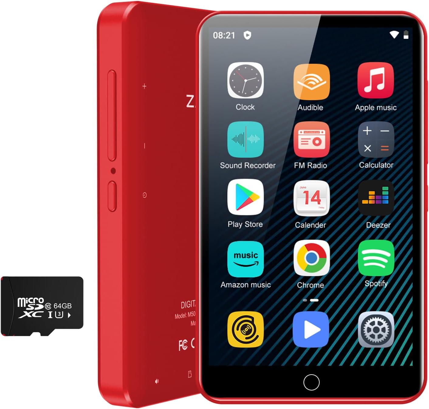 MP3 Player Bluetooth with Spotify and WiFi for Music Lovers