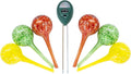6 Small Plant Watering Globes - Hand Blown Glass Self Watering Spikes