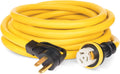50-Amp 30-ft RV Generator Power Cord - Durable, Weather-Resistant