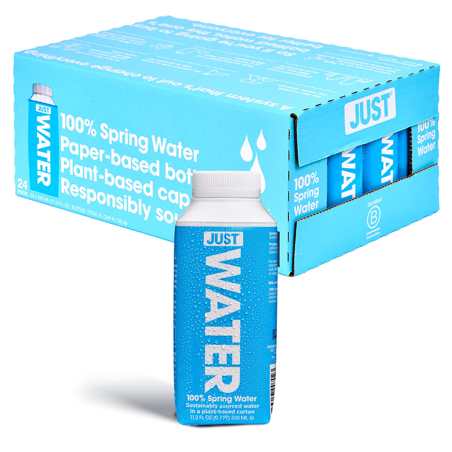 JUST Water: Naturally Alkaline Spring Water