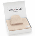 Luxe Collection 100% Organic Luxury Knit Baby Blanket + Hat Set