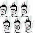 FINGER TEN Golf Gloves Men Left Right Handed Pack - All Weather Grip