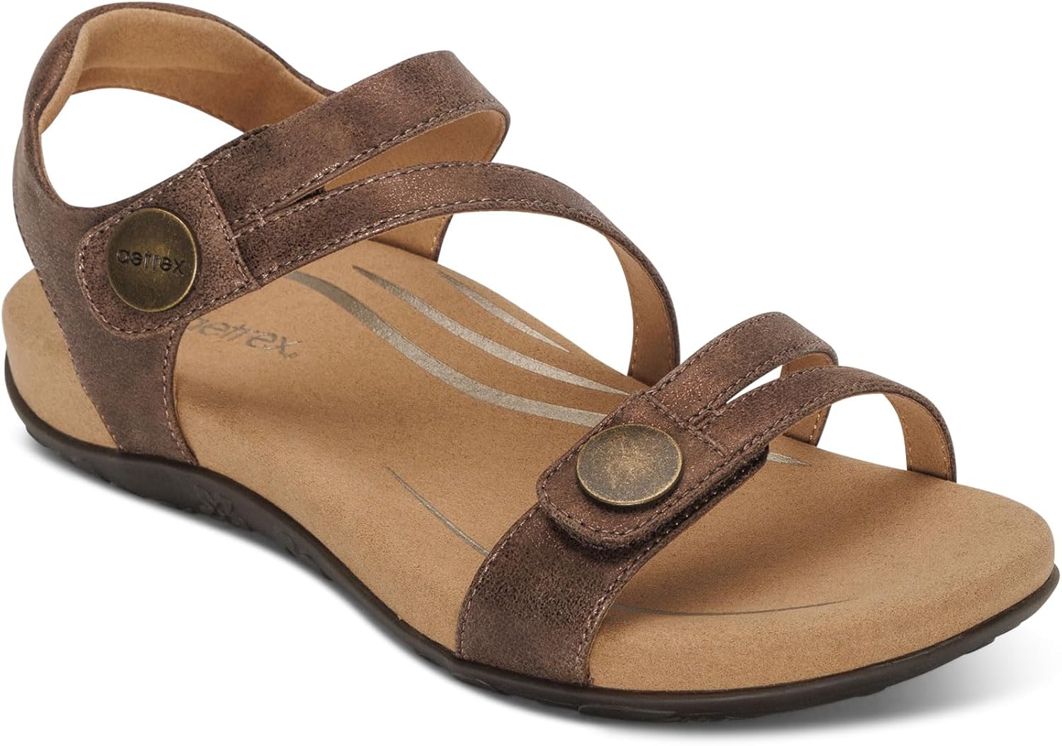 Aetrex Women's Jess Orthopedic Sandals with Arch Support