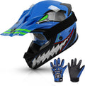TCMT DOT Youth Kids Dirt Bike Helmet - Safe Lightweight Motocross Fit