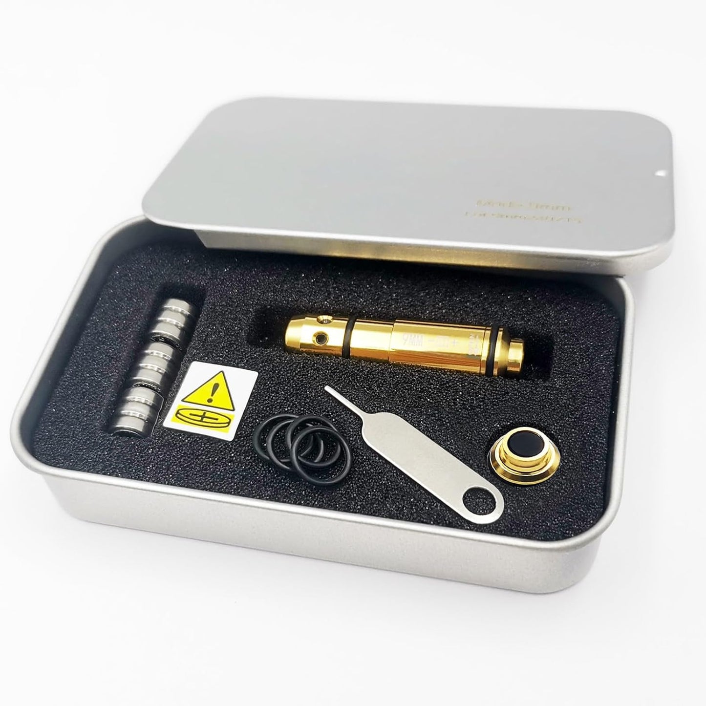 9mm Dry Fire Training Cartridge with Integrated Snap Cap Features