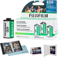FUJIFILM 400 Color Negative Film 3-Pack Bundle - Shoot, Store, Display