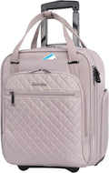 Underseat Carry On Wheeled 16 in Rolling Bag - Compact Weekender